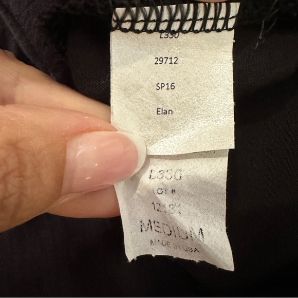 VENUS Black Halter Swim Cover-Up Dress | Flowy Resortwear | Size M - Picture 9 of 16